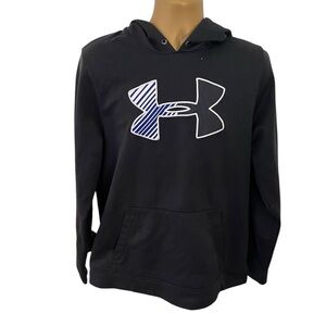 Under Armour Loose Fit Storm Pullover Hoodie Black L